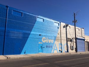 Give ABQ Blue Building